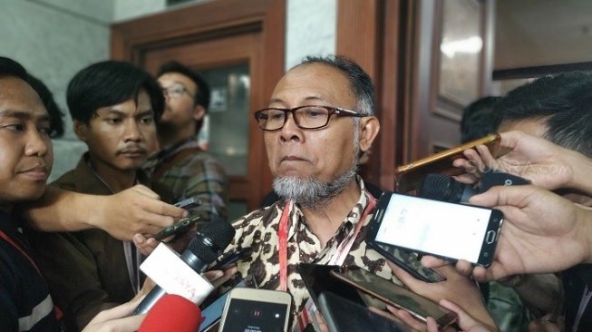 Bambang Widjojanto, Ketua Hukum Prabowo-Sandiaga di MK. (Suara.com/M. Yasir)