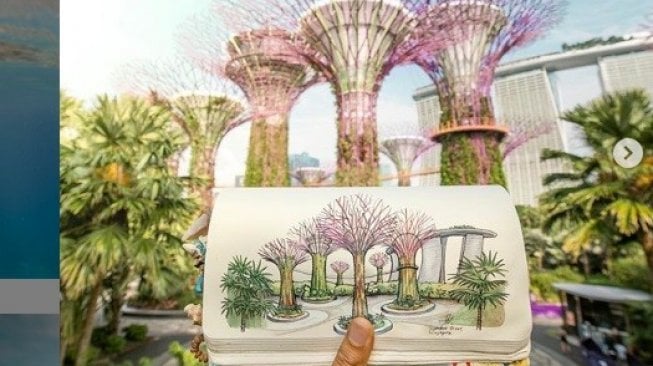 Supertree Grove, Gardens by the Bay. (Instagram/destinationchaser)