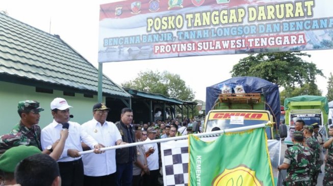 Himpun Dana Rp 12 M, Mentan Janji Bangun Kembali Pertanian di Konawe Utara