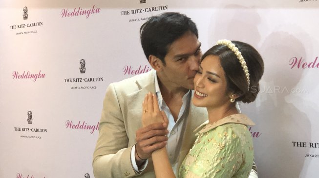 Jessica Iskandar dan Richard Kyle [Suara.com/Revi C. Rantung]