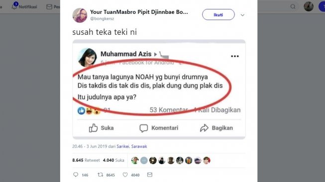 Teka Teki Absurb Ini Bikin Garuk Kepala