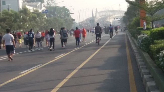 Keseruan Car Free Day Perdana Kota Bekasi Setelah Lebaran