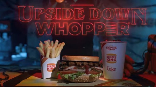Upside Down Whooper. (YouTube/Burger King)