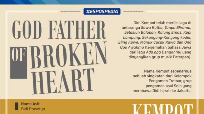 Didi Kempot God Father of Broken Heart, Setuju?