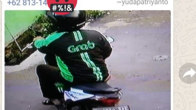 Nihil Catatan Kriminal Driver Grabbike Spontan Jambret Bocah Saat