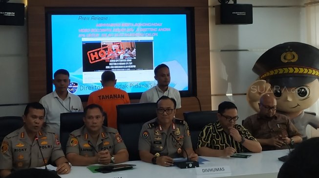 Kembangkan Kasus Hoaks Server KPU Menangkan Jokowi, Polisi Ringkus Kreator