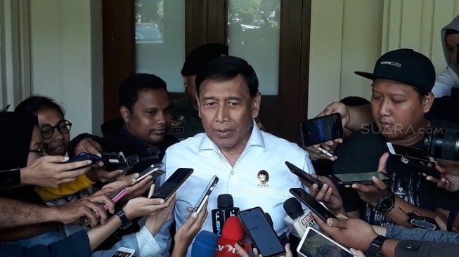 Menkopolhukam Wiranto. (Suara.com/Novian).