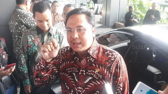 Anggota I BPK RI Agung Firman Sampurna. (Suara.com/Novian)