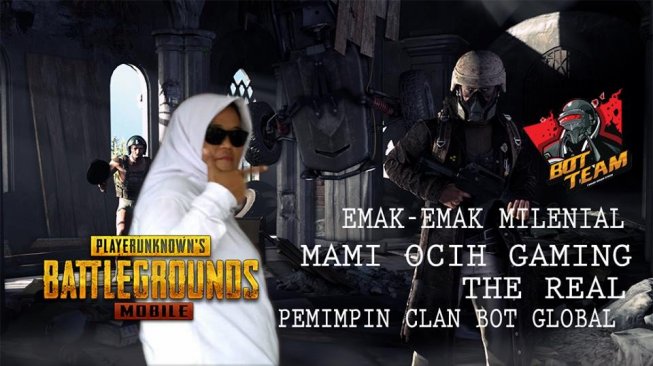 Nggak Kalah Seru, Begini Jika Emak-emak Main PUBG Mobile