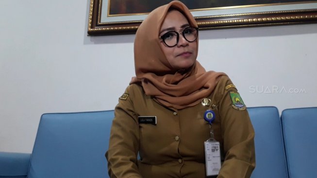 Lulu Faradis, Humas RSUD Kota Tangerang. [Sumarni/Suara.com]