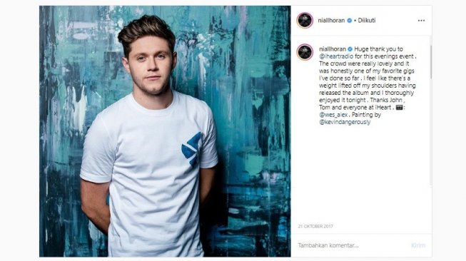 Niall Horan (Instagram/Nialll Horan)
