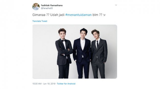 Jadi Trending Topik, Warganet Berlomba Jadi #menantuidaman di Twitter