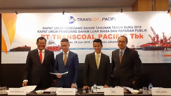 Transcoal Pacific Bagi Dividen Rp 79,68 Miliar