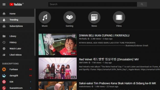 Baim Wong Kalah, Diwan Beli Ikan Cupang Puncaki Trending YouTube