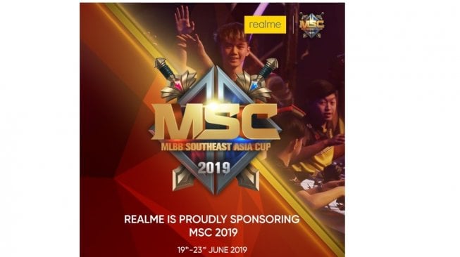 Realme Dukung ONIC di Turnamen MSC 2019