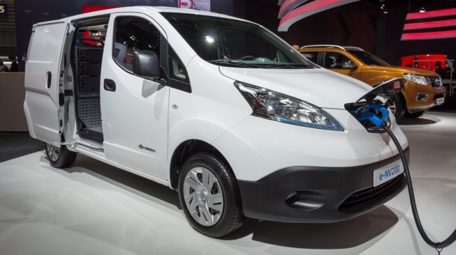 Inilah produk terelektrifikasi dari Nissan, e-NV200 yang dijadikan van es krim mutakhir [Shutterstock].