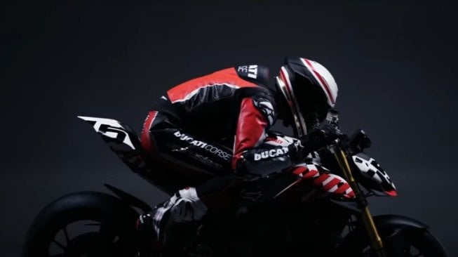 Motor konsep Ducati Streetfighter V4 [YouTube: Ducati].