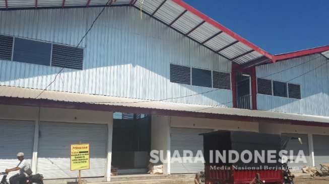 Warga Pertanyakan Kapan Pasar Kalisat Jember Dioperasikan