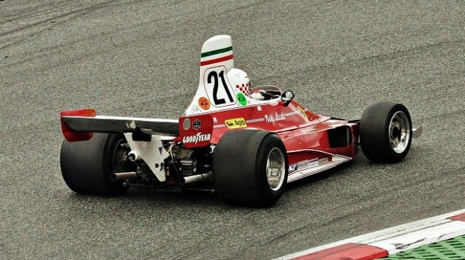 Ferrari 312T, jet darat Niki Lauda. (Carscoops)