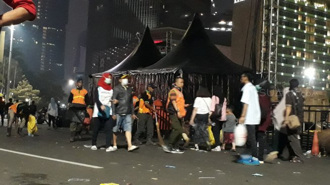 Acara Puncak HUT DKI Kelar, Warga Susah 'Move On' dari Bundaran HI