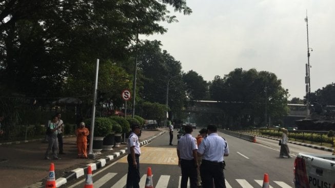 Jelang Sidang Putusan Gugatan Prabowo, Gedung MK Dijaga Super Ketat