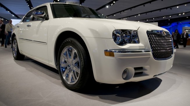 Chrysler 300C dalam pergelaran Detroit Motor Show di Amerika Serikat. Sebagai ilustrasi [Shutterstock].