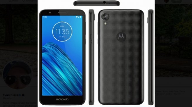 Bocor! Begini Tampilan Bodi Moto E6