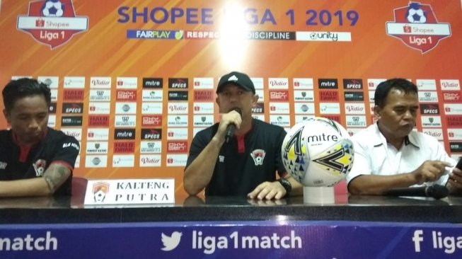 Pelatih Kalteng Putra Puas Petik Satu Poin dari Bali United