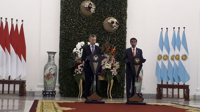 Jokowi Unggul di Pilpres 2019, Presiden Argentina Ucapkan Selamat