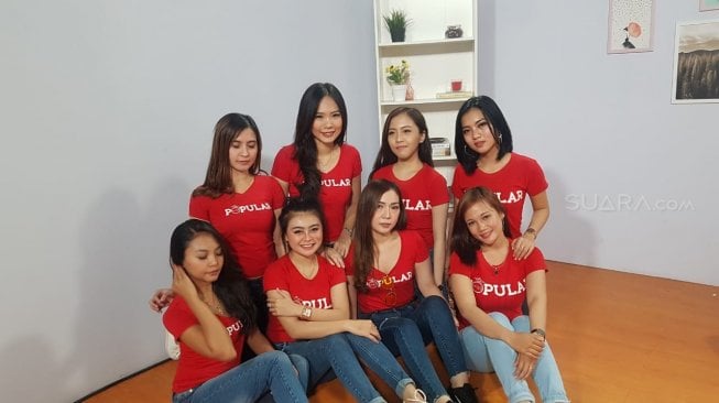 Finalis Batch 3 Miss Popular 2019. [Fajarina Nurin/Suara.com]