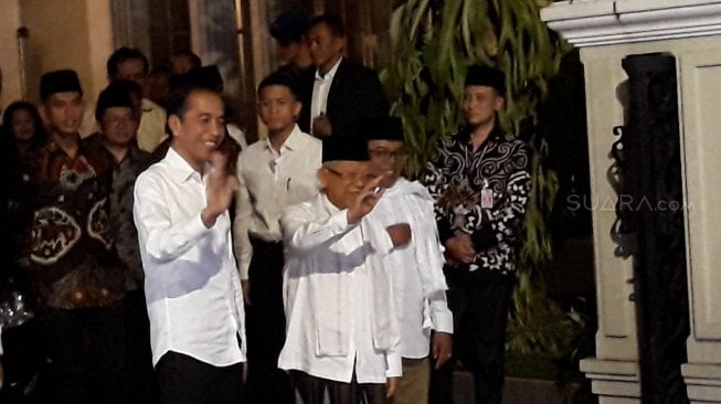 Jemput Ma'ruf Amin, Jokowi Akan Nobar Sidang Putusan MK di Bandara Halim