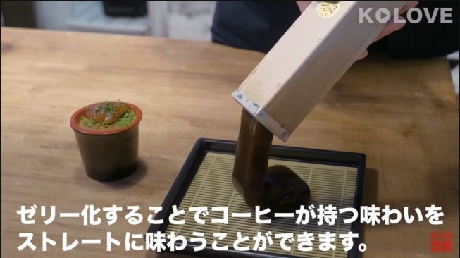 Mie dingin dari kopi di Jepang (youtube.com/K-LOVE by)