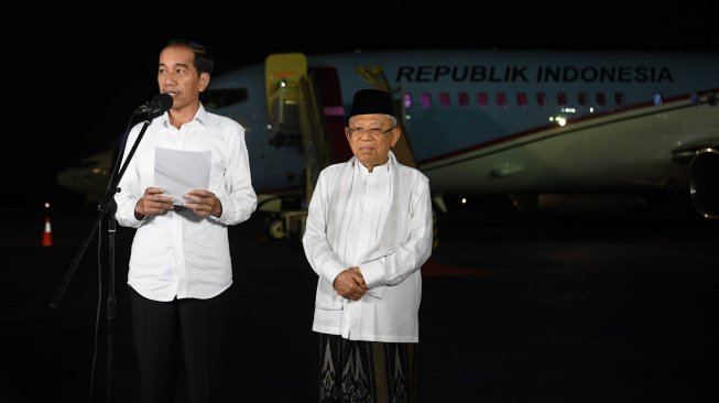 Jokowi: Saya dan Ma'ruf akan Memimpin Rakyat Indonesia Tanpa Kecuali