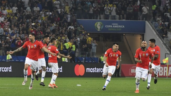 Lewati Adu Penalti, Chile Akhirnya Rebut Tiket ke Semifinal Copa America