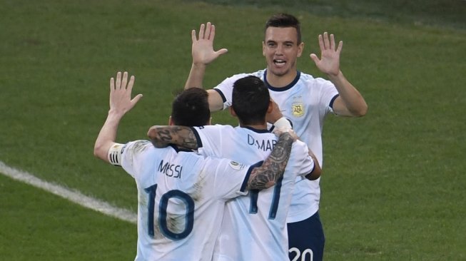 Melaju ke Semifinal Copa America, Argentina Tantang Brasil