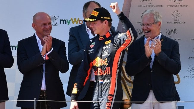 Akhiri Dominasi Mercedes di F1 2019, Verstappen Juara GP Austria