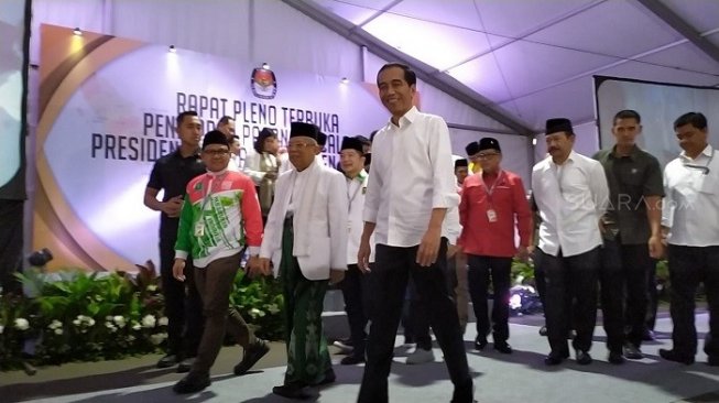 Gaduh 01 dan 02, Jokowi: Kita Harus Kembali ke Indonesia Negeri Pancasila!