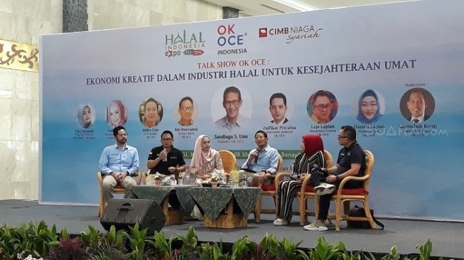 Cawapres nomor urut 02, Sandiaga Uno. (Suara.com/Novian).