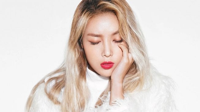 Yubin, mantan personel Wonder Girls. (Koreaboo)