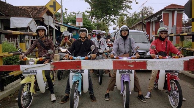 Pitung Rangers, para petualang Honda C70 asal Yogyakarta. (Instagram/@pitung_rangers)