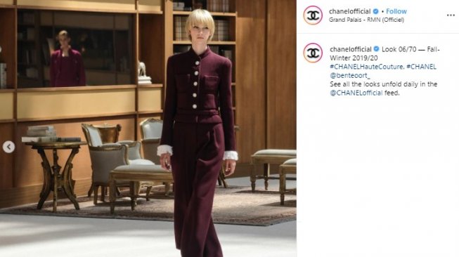 Koleksi Terbaru Chanel Couter. (Instagram/@chanelofficial)