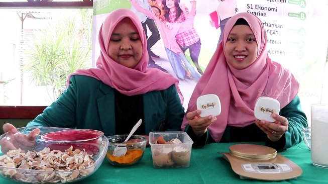Inovasi Baru, Begini Cara Membuat Bedak Tabur dari Kulit Telur Ayam