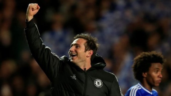 Frank Lampard saat masih berseragam Chelsea [AFP]