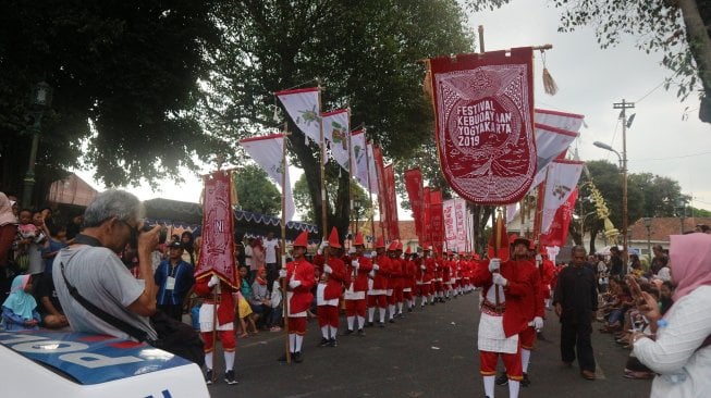 Pembukaan Festival Kebudayaan Yogyakarta 2019 (Suara.com/Amertiya)