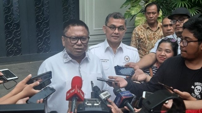 Bantah Bahas Jatah Menteri, Alasan Oso Temui Ma'ruf Amin Curhat soal Cucu