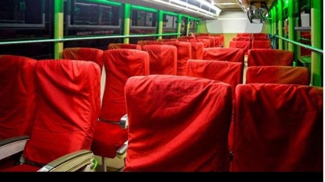 PO Bus Ini Selalu Gunakan Kursi Bekas Pesawat, Tunjang Kenyamanan Penumpang