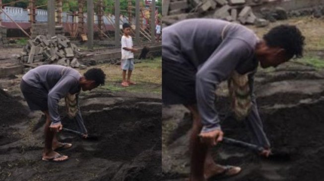Ketahuan Jadi Kuli Bangunan, Anak Wali Kota Tidore ini Jadi Sorotan Media!