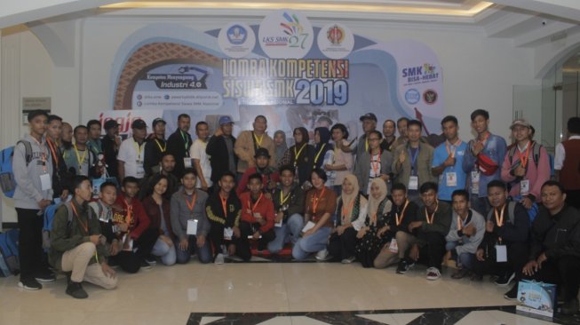 Peserta LKS SMK 2019. (Istimewa)