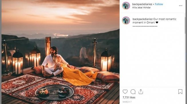 Ingin Fokus Traveling, Pasangan Selebgram Ini Putuskan Berhenti Kerja