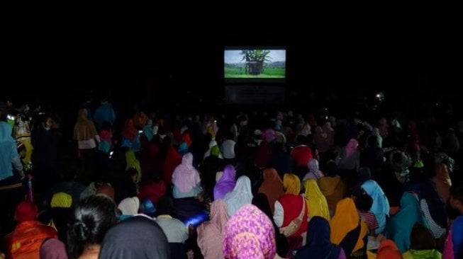 Nonton Bareng ala Layar Tanjleb, Ini Keseruan Festival Film Purbalingga